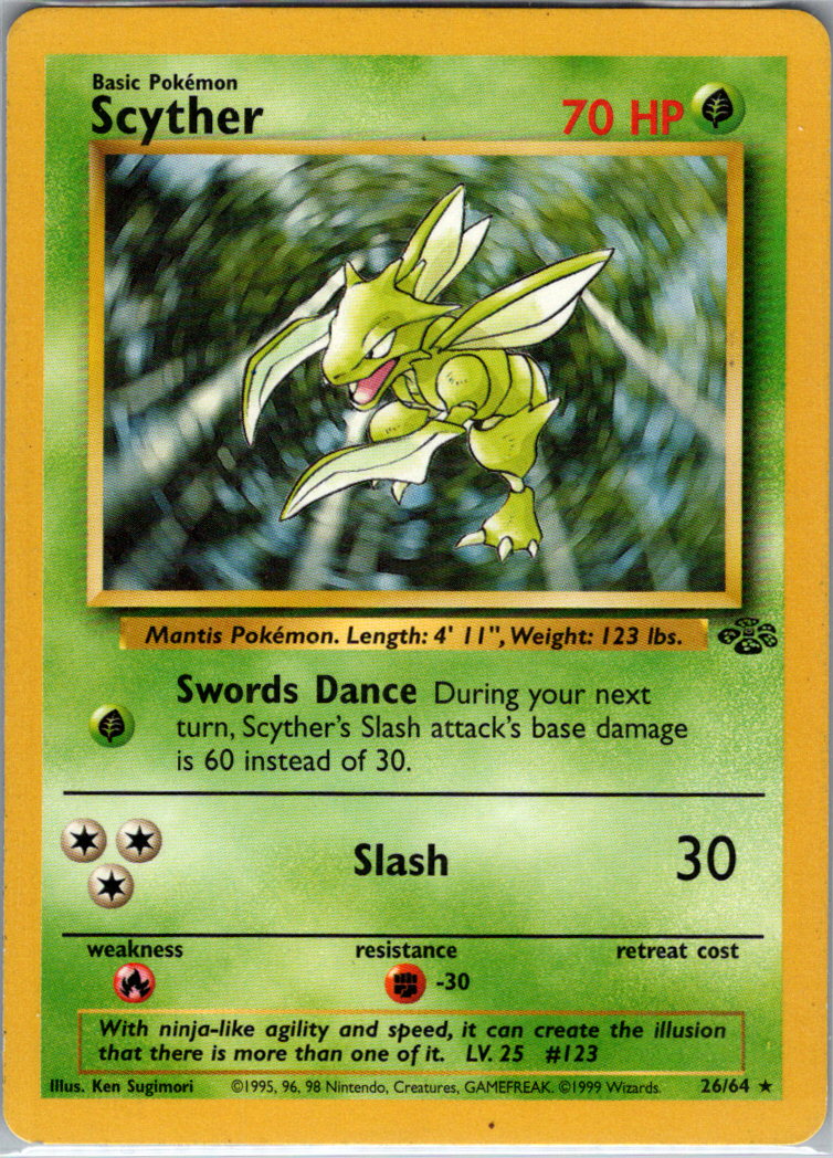 Scyther 26 Unlimited 26/64 Jungle MP
