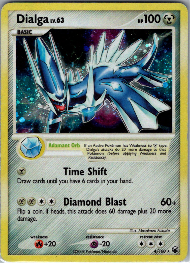 Dialga H 4/100 Majestic Dawn MP