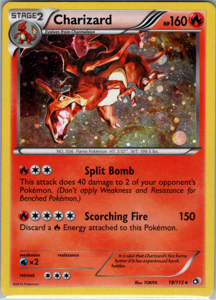Charizard 19 113 Cosmos Holo H 019/113 Miscellaneous Cards & Products LP