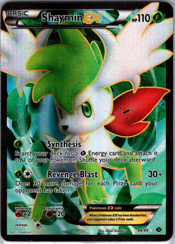 Shaymin EX 94 Full Art H 94/99 Next Destinies LP