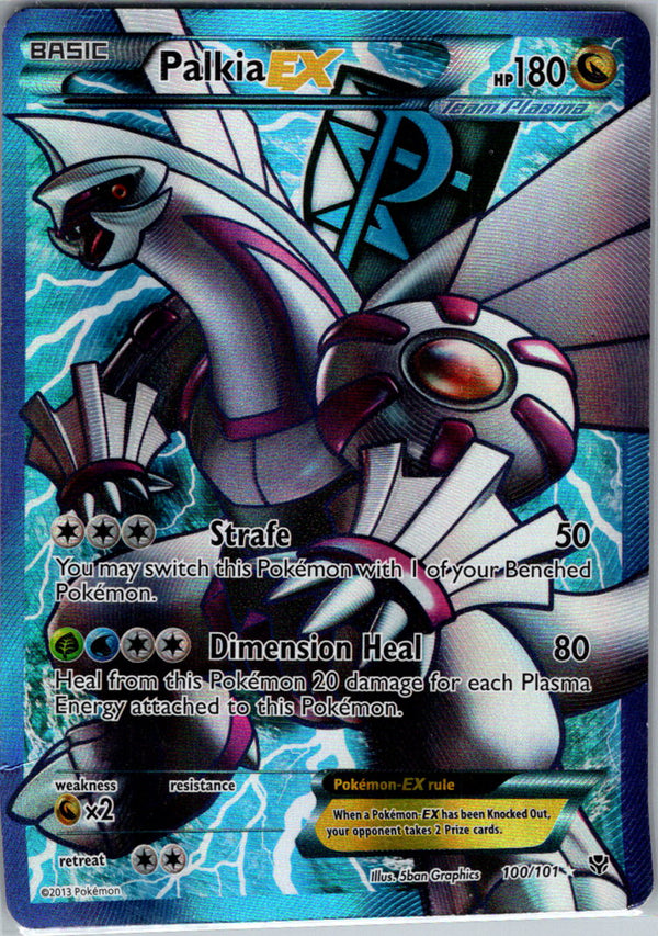 Palkia EX Team Plasma 100 Full Art H 100/101 Plasma Blast HP