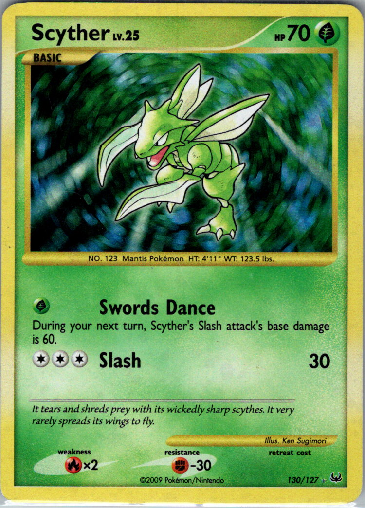 Scyther H 130/127 Platinum LP