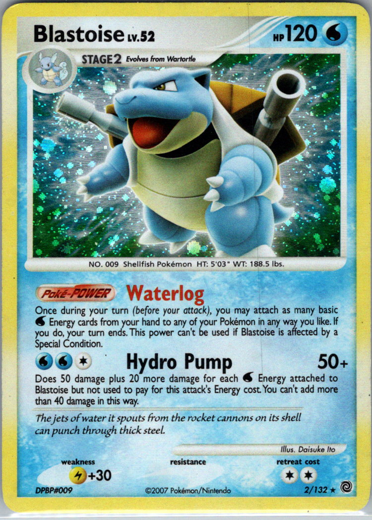 Blastoise H 2/132 Secret Wonders MP