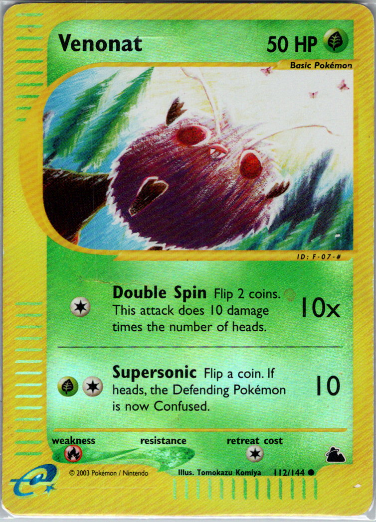 Venonat RH 112/144 Skyridge DMG