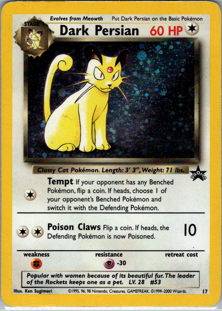 Dark Persian H 17/53 WoTC Promo MP