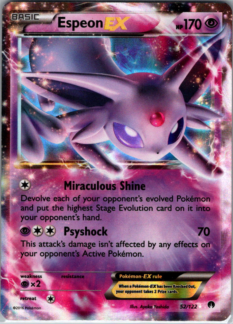 Espeon EX H 52/122 XY - BREAKpoint LP