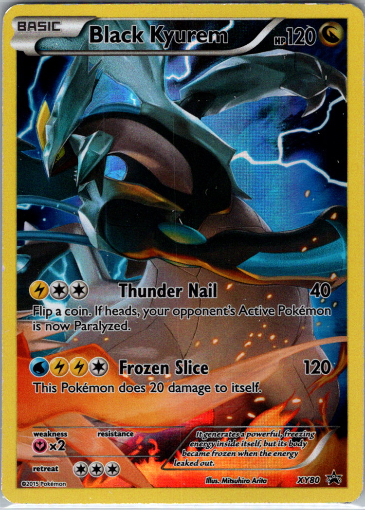 Black Kyurem XY80 H XY80 XY Promos MP