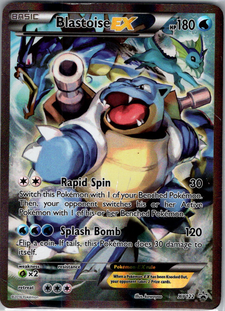 Blastoise EX XY122 H XY122 XY Promos DMG