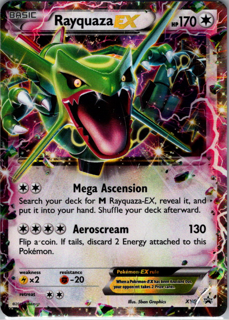 Rayquaza EX XY66 H XY66 XY Promos DMG