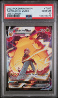 2022 Pokemon Sword & Shield Lost Origin Fa / Pikachu Vmax Lost Origin #TG17 PSA 10